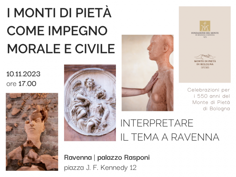 I Monti di Pietà come impegno morale e civile. Un incontro a Ravenna